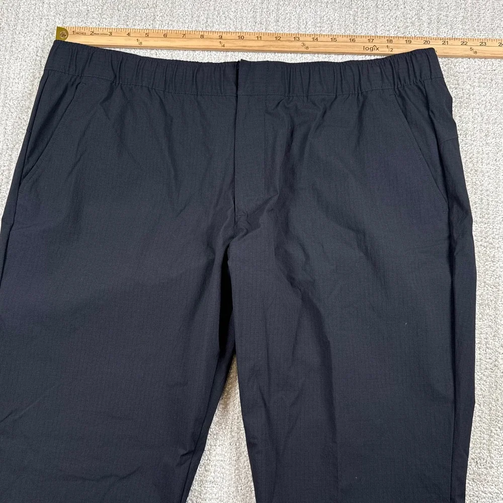 NEW Adidas Mens 2XL Black Ripstop Elastic Waist Jogger Pants HY5383
